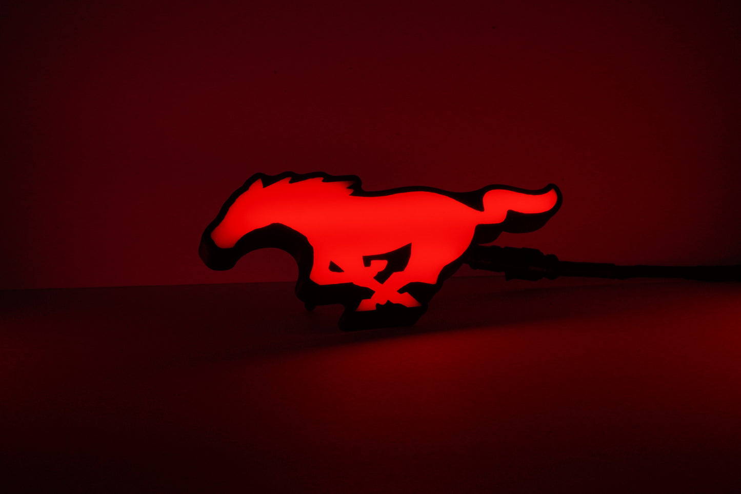 Mustang LED Badge